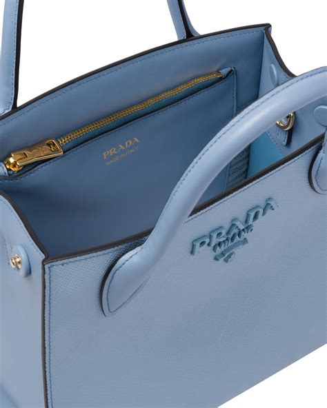 prada saffiano astral blue|Astral Blue Saffiano Leather Prada Monochrome Bag .